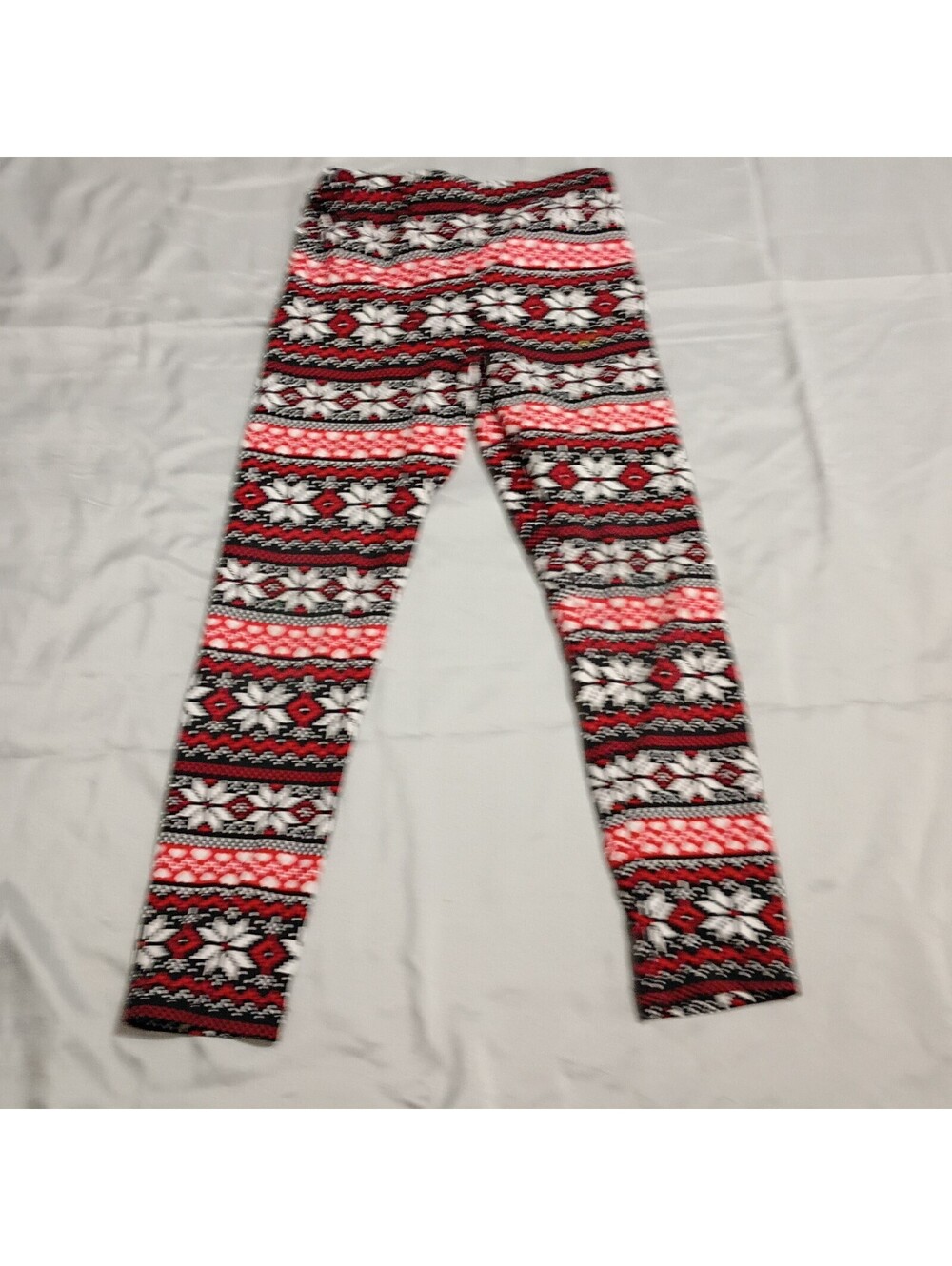 Wonder Nation Girls' Stretch Leggings with Winter Pattern